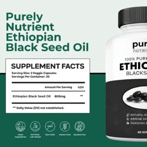 premium ethiopian black seed oil