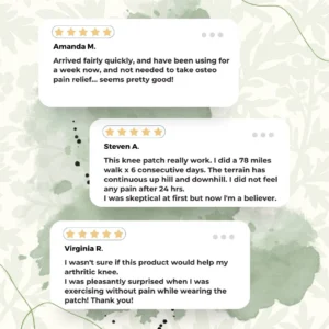 herbal knee soothing patch