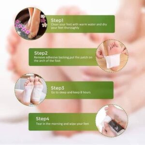 soothing foot wellness patches kinoki